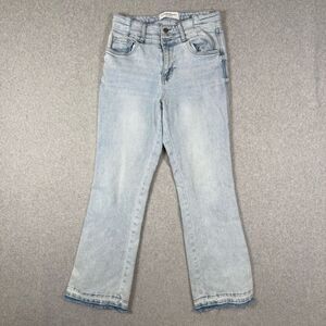 Flying Monkey LA Women's Size 28 High Rise Boot Cut Jeans Light Wash Stretch